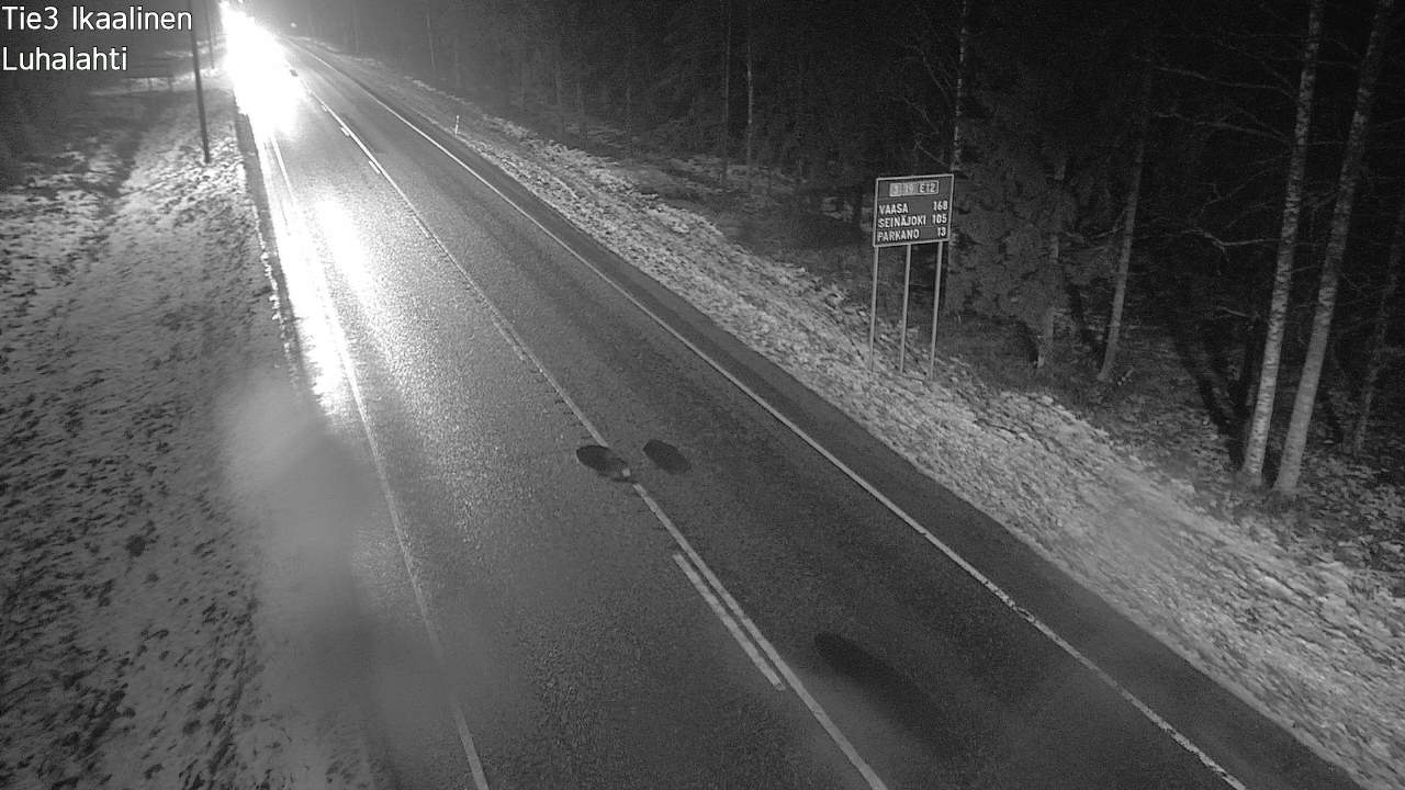 Weather Camera Image Väg 3 Ikaalinen, Luhalahti, Ikaalinen, Pirkanmaa