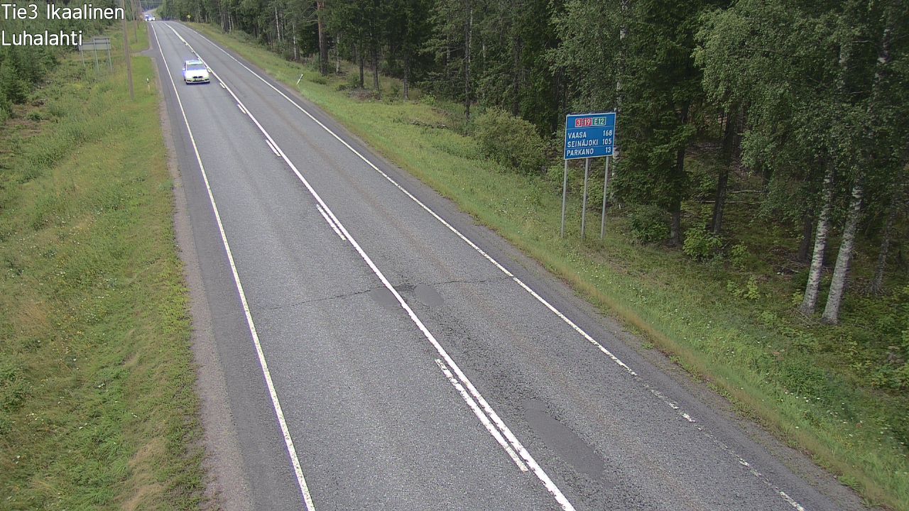 Weather Camera Image Road 3 Ikaalinen, Luhalahti, Ikaalinen, Pirkanmaa