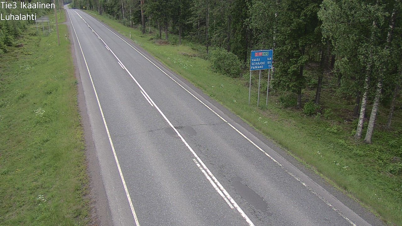 Weather Camera Image Väg 3 Ikaalinen, Luhalahti, Ikaalinen, Pirkanmaa