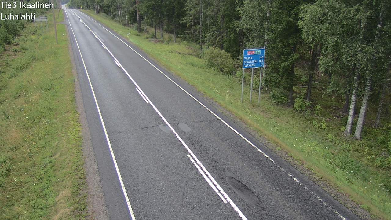 Weather Camera Image Road 3 Ikaalinen, Luhalahti, Ikaalinen, Pirkanmaa