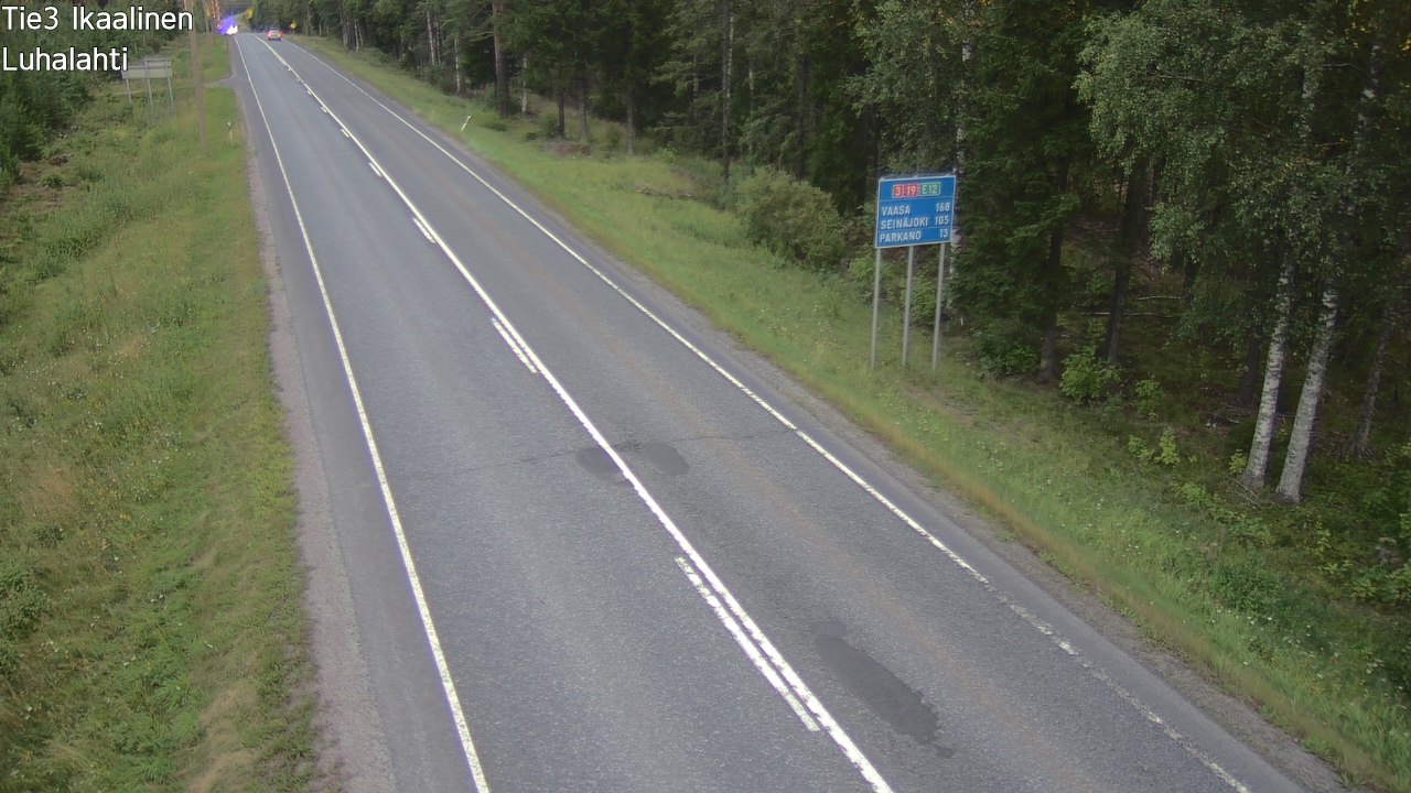 Weather Camera Image Road 3 Ikaalinen, Luhalahti, Ikaalinen, Pirkanmaa