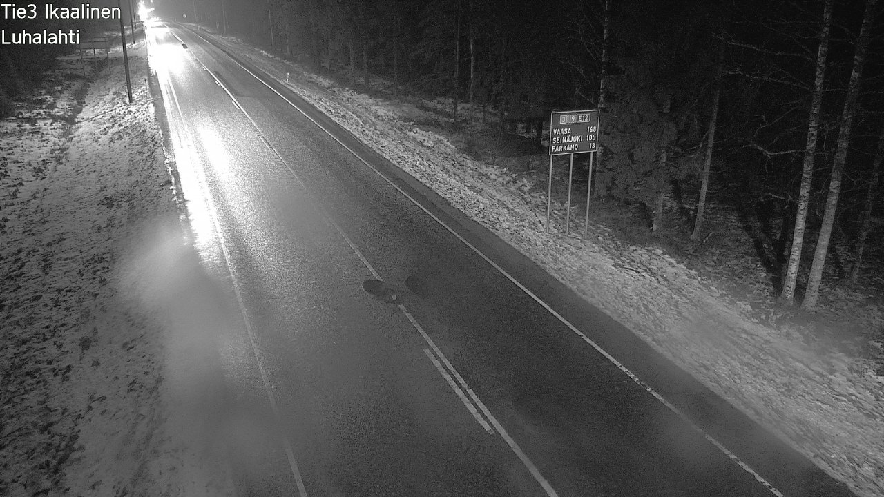 Weather Camera Image Väg 3 Ikaalinen, Luhalahti, Ikaalinen, Pirkanmaa