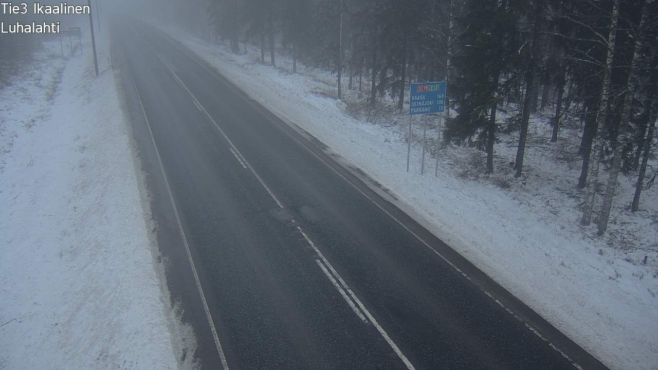 Weather Camera Image Väg 3 Ikaalinen, Luhalahti, Ikaalinen, Pirkanmaa