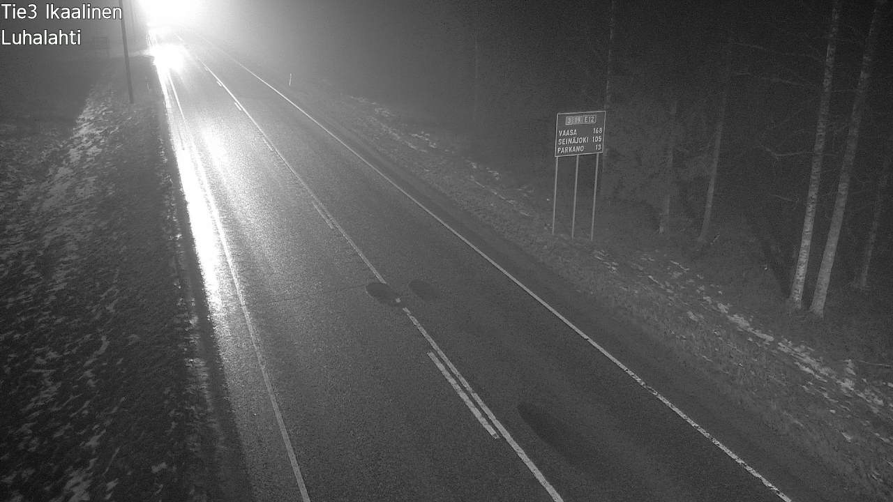 Weather Camera Image Road 3 Ikaalinen, Luhalahti, Ikaalinen, Pirkanmaa