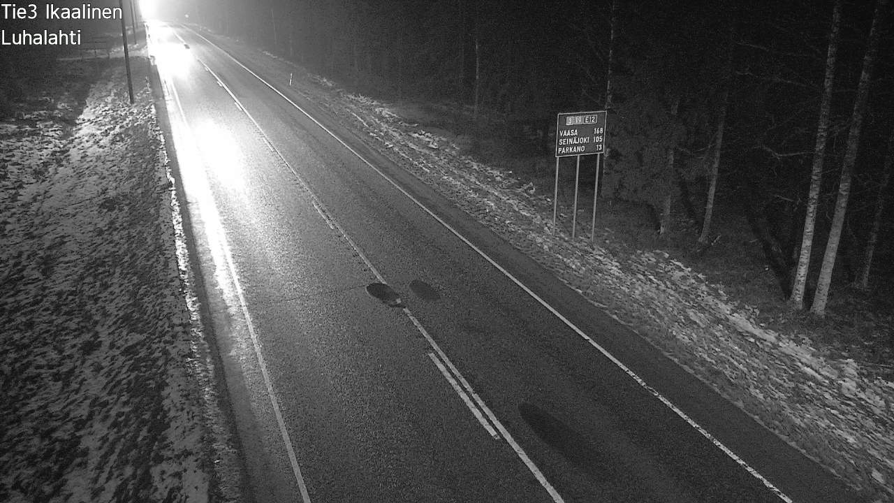 Weather Camera Image Väg 3 Ikaalinen, Luhalahti, Ikaalinen, Pirkanmaa