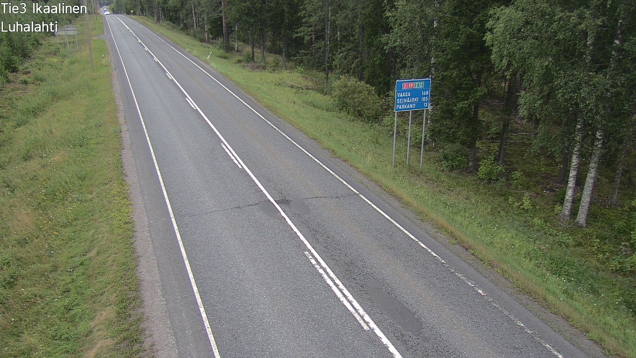Weather Camera Image Road 3 Ikaalinen, Luhalahti, Ikaalinen, Pirkanmaa