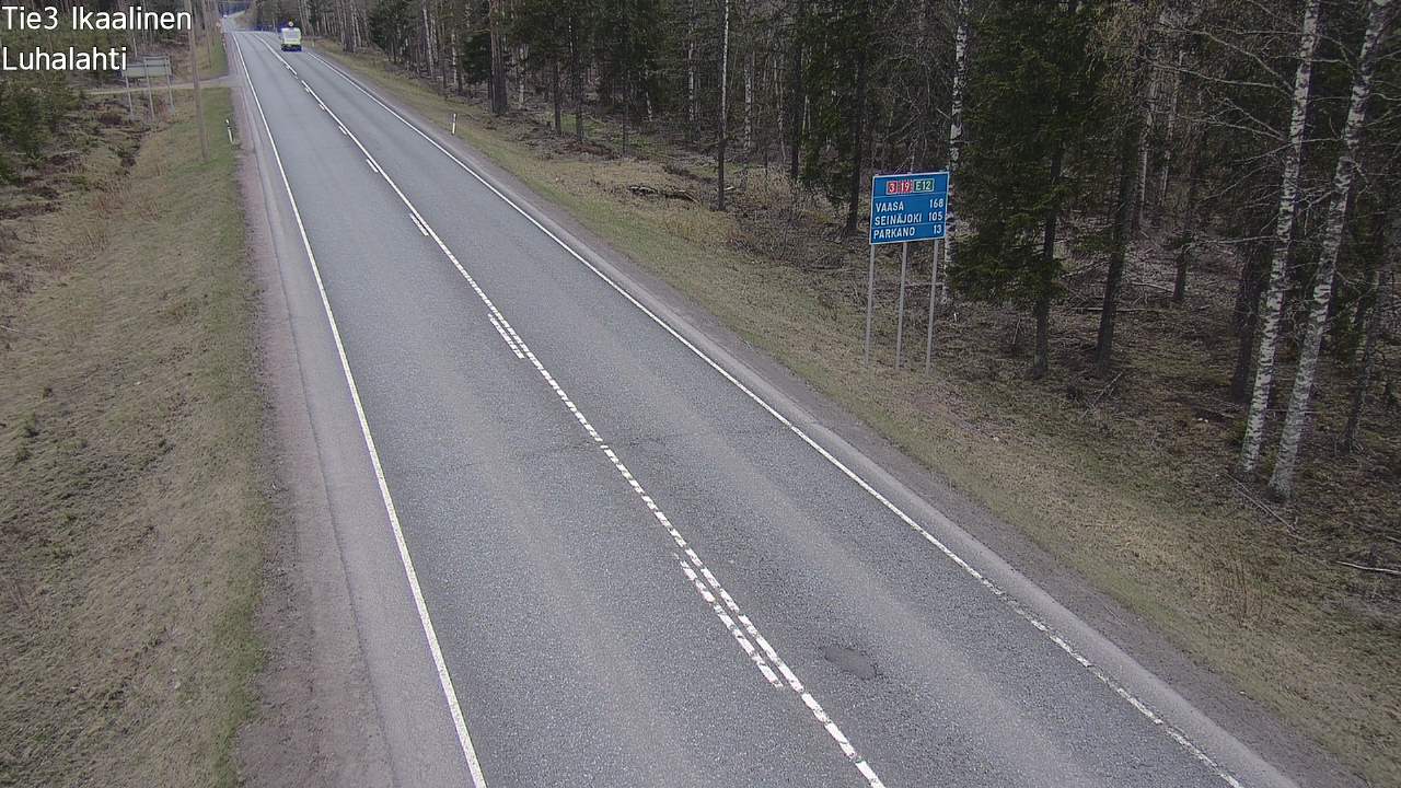 Weather Camera Image Road 3 Ikaalinen, Luhalahti, Ikaalinen, Pirkanmaa