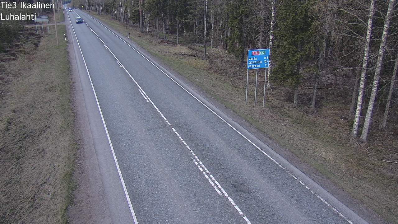 Weather Camera Image Väg 3 Ikaalinen, Luhalahti, Ikaalinen, Pirkanmaa