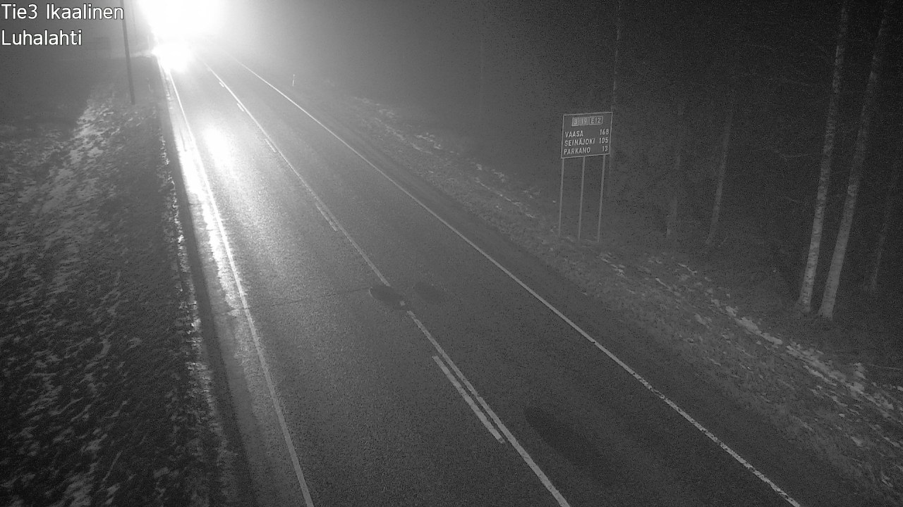 Weather Camera Image Road 3 Ikaalinen, Luhalahti, Ikaalinen, Pirkanmaa
