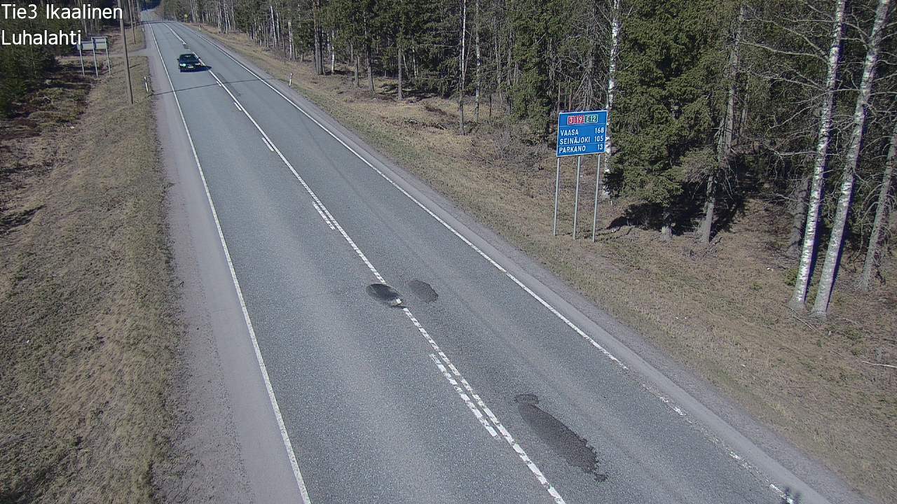 Kelikamerat Kuva Tie 3 Ikaalinen, Luhalahti, Ikaalinen, Pirkanmaa