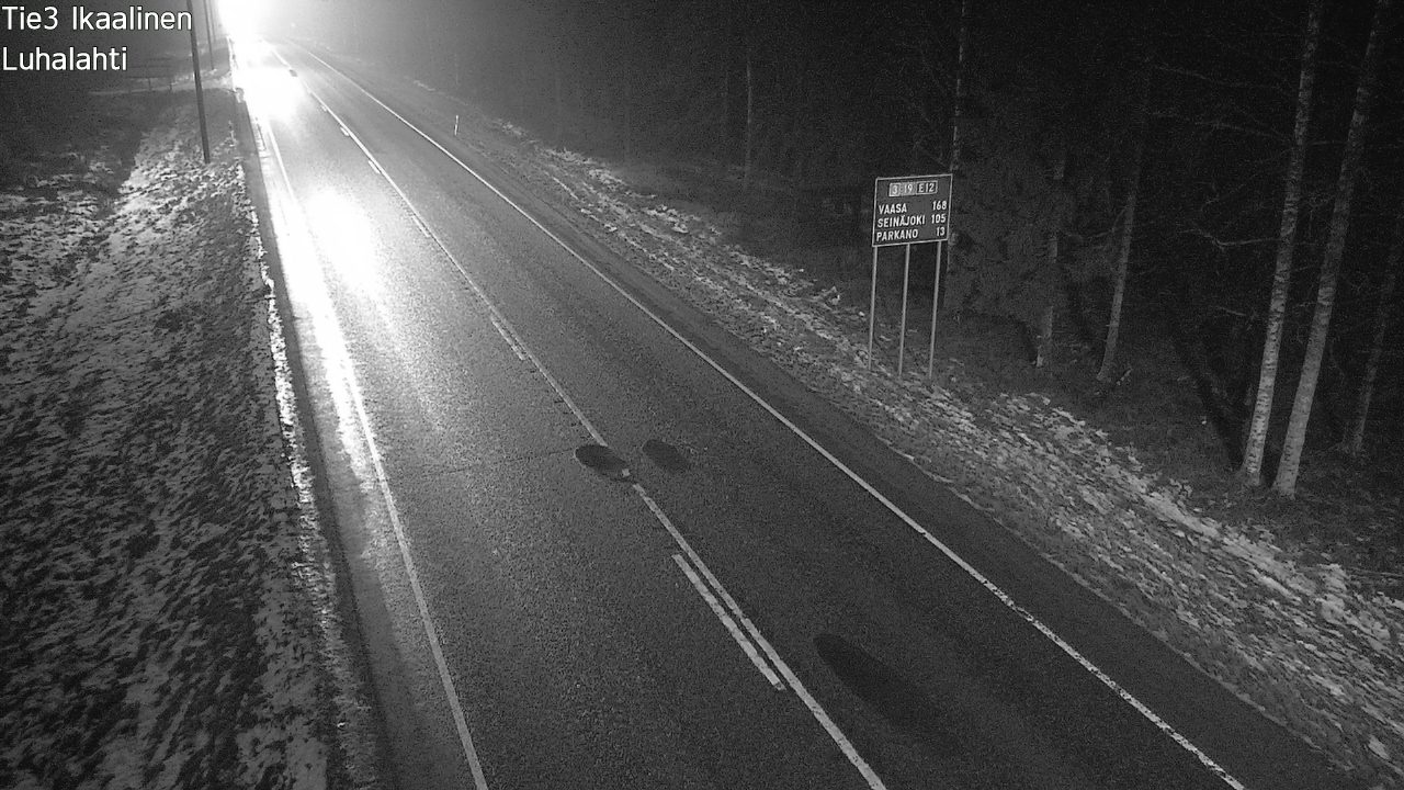 Weather Camera Image Väg 3 Ikaalinen, Luhalahti, Ikaalinen, Pirkanmaa