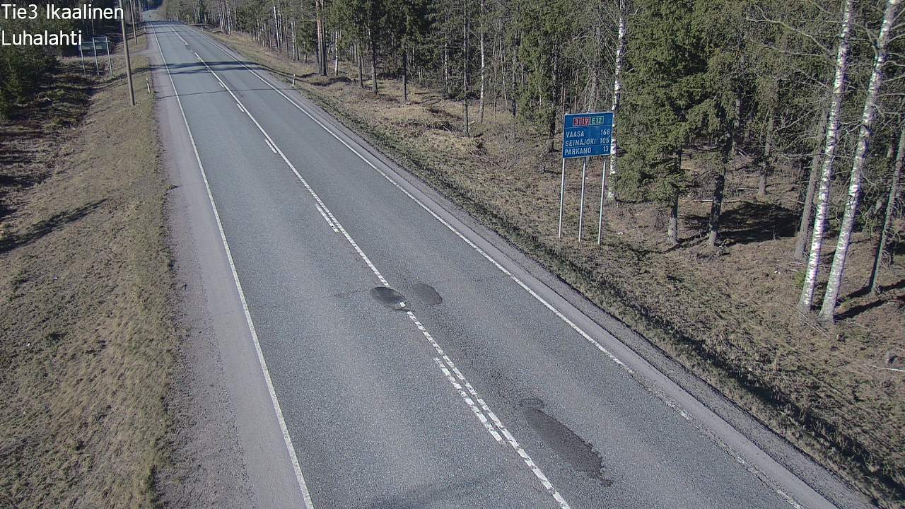 Kelikamerat Kuva Tie 3 Ikaalinen, Luhalahti, Ikaalinen, Pirkanmaa