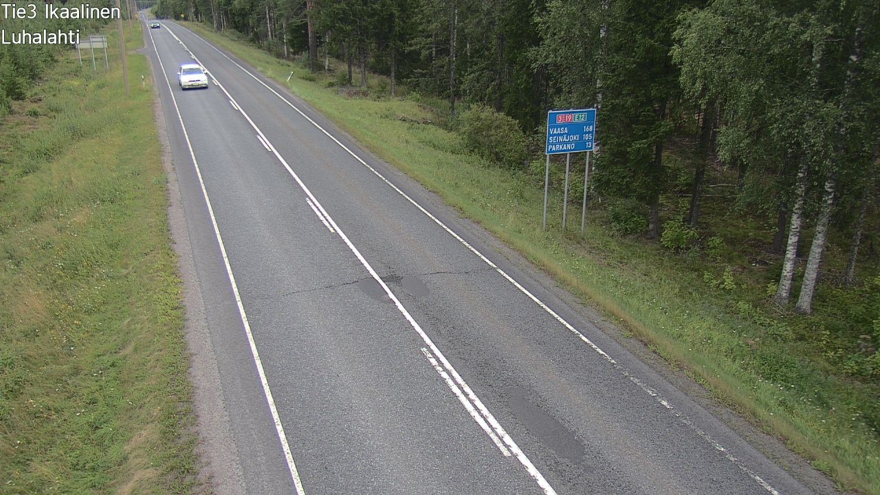 Weather Camera Image Road 3 Ikaalinen, Luhalahti, Ikaalinen, Pirkanmaa