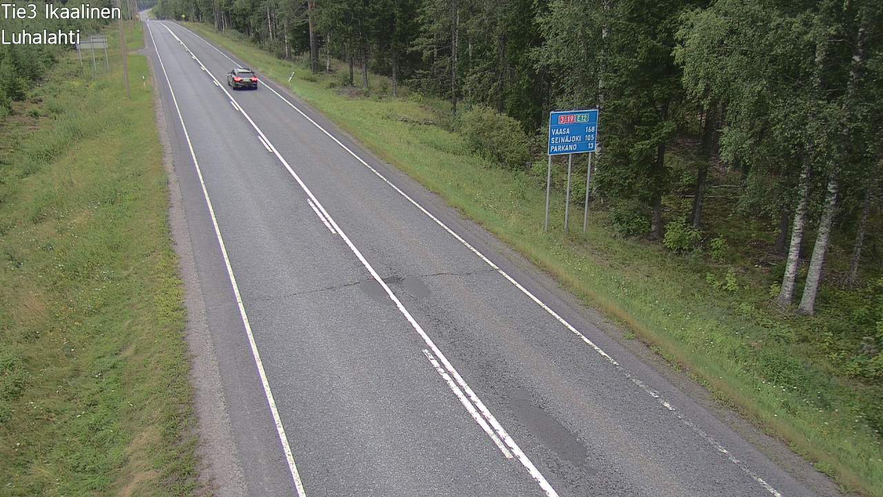Weather Camera Image Road 3 Ikaalinen, Luhalahti, Ikaalinen, Pirkanmaa