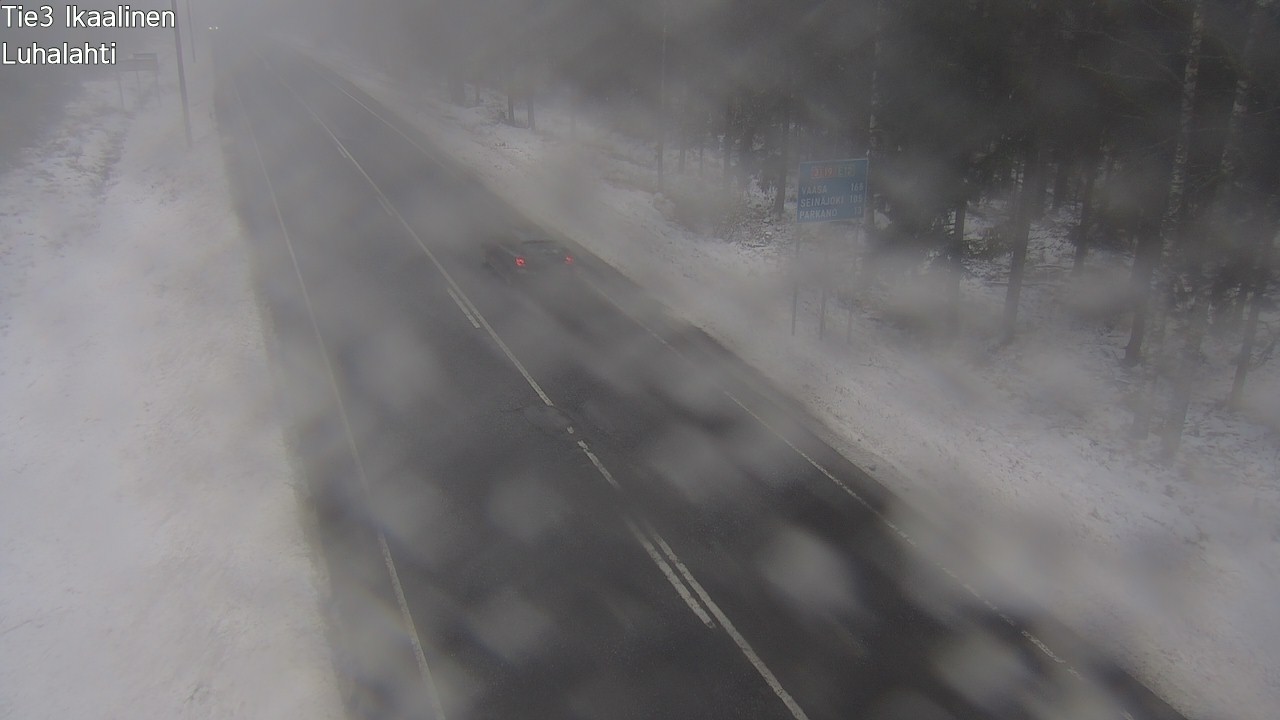 Weather Camera Image Väg 3 Ikaalinen, Luhalahti, Ikaalinen, Pirkanmaa