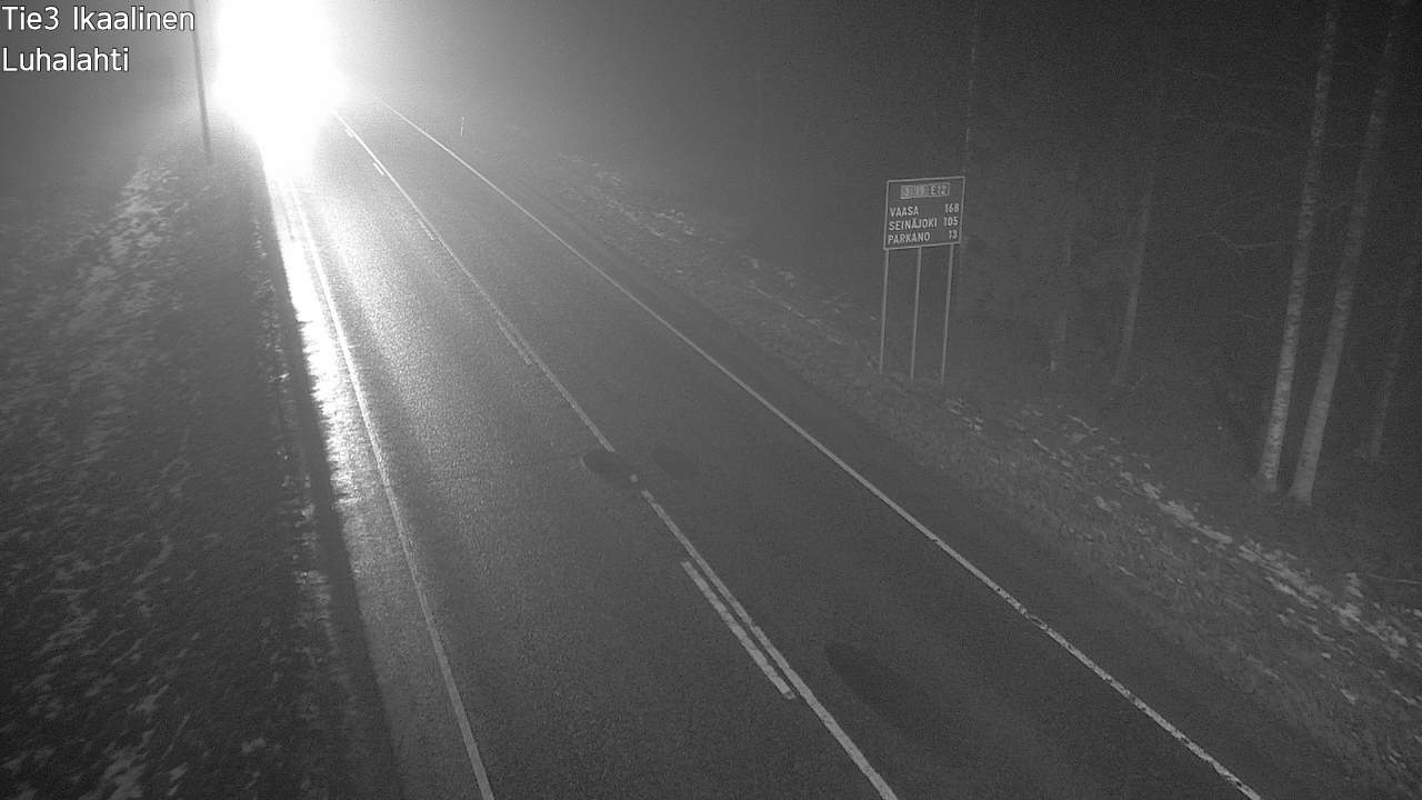 Weather Camera Image Road 3 Ikaalinen, Luhalahti, Ikaalinen, Pirkanmaa