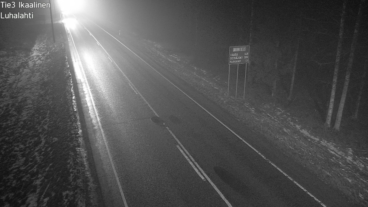 Weather Camera Image Road 3 Ikaalinen, Luhalahti, Ikaalinen, Pirkanmaa