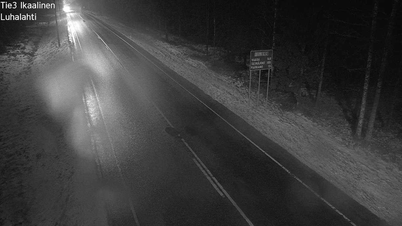 Weather Camera Image Väg 3 Ikaalinen, Luhalahti, Ikaalinen, Pirkanmaa