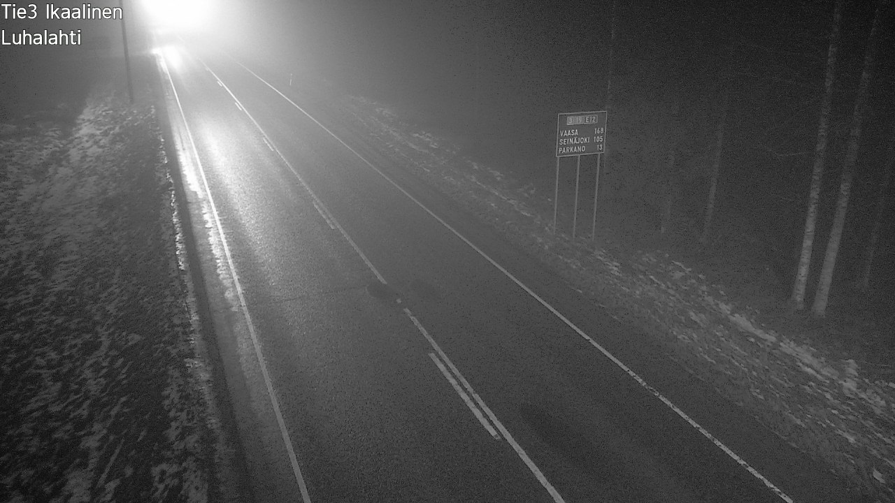 Weather Camera Image Road 3 Ikaalinen, Luhalahti, Ikaalinen, Pirkanmaa