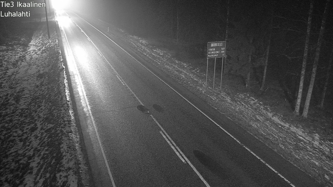 Weather Camera Image Road 3 Ikaalinen, Luhalahti, Ikaalinen, Pirkanmaa