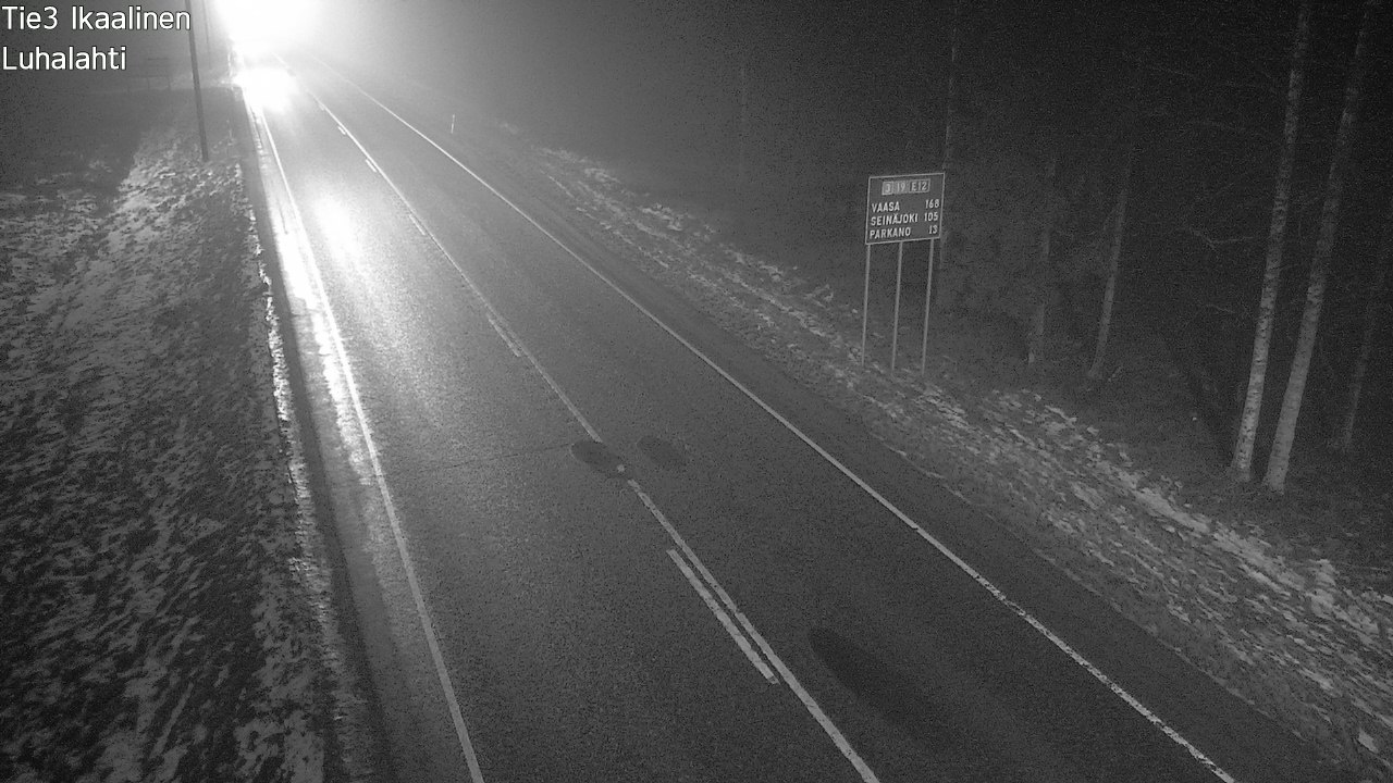 Weather Camera Image Road 3 Ikaalinen, Luhalahti, Ikaalinen, Pirkanmaa