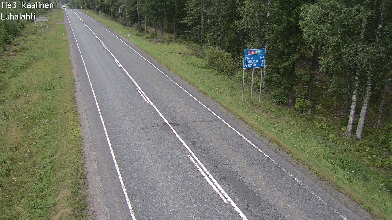 Weather Camera Image Road 3 Ikaalinen, Luhalahti, Ikaalinen, Pirkanmaa