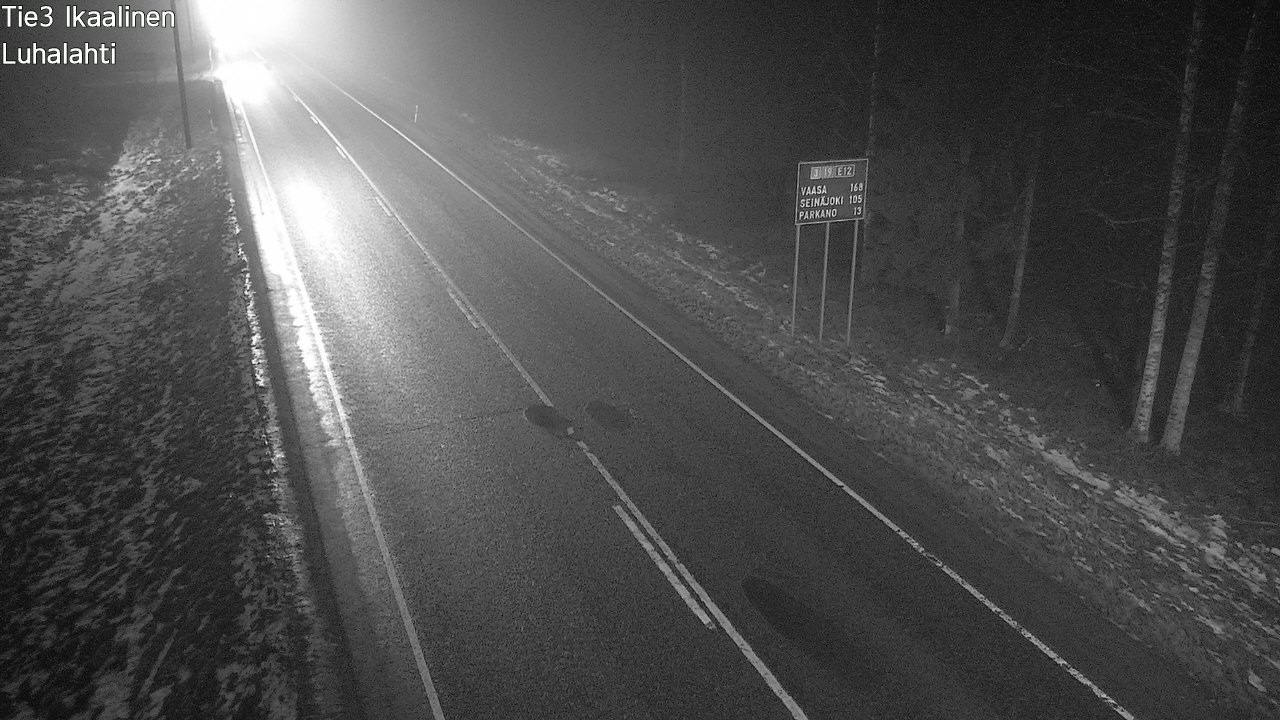 Weather Camera Image Road 3 Ikaalinen, Luhalahti, Ikaalinen, Pirkanmaa