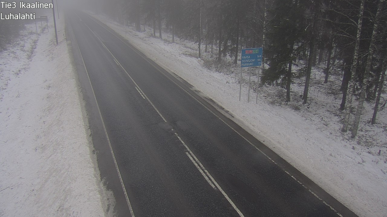 Weather Camera Image Väg 3 Ikaalinen, Luhalahti, Ikaalinen, Pirkanmaa