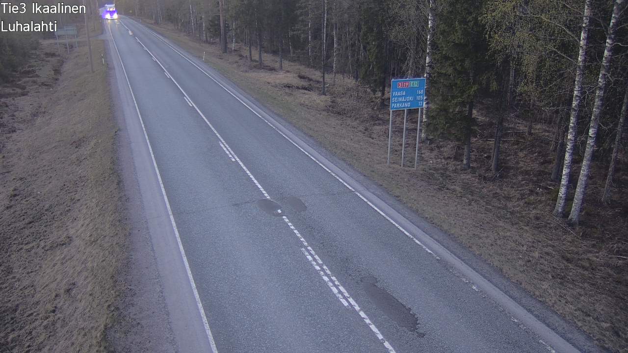 Weather Camera Image Road 3 Ikaalinen, Luhalahti, Ikaalinen, Pirkanmaa