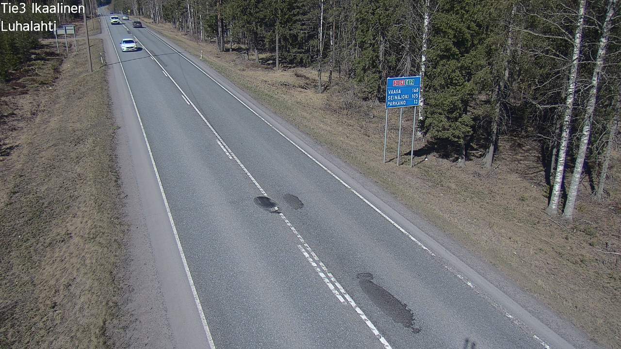 Kelikamerat Kuva Tie 3 Ikaalinen, Luhalahti, Ikaalinen, Pirkanmaa