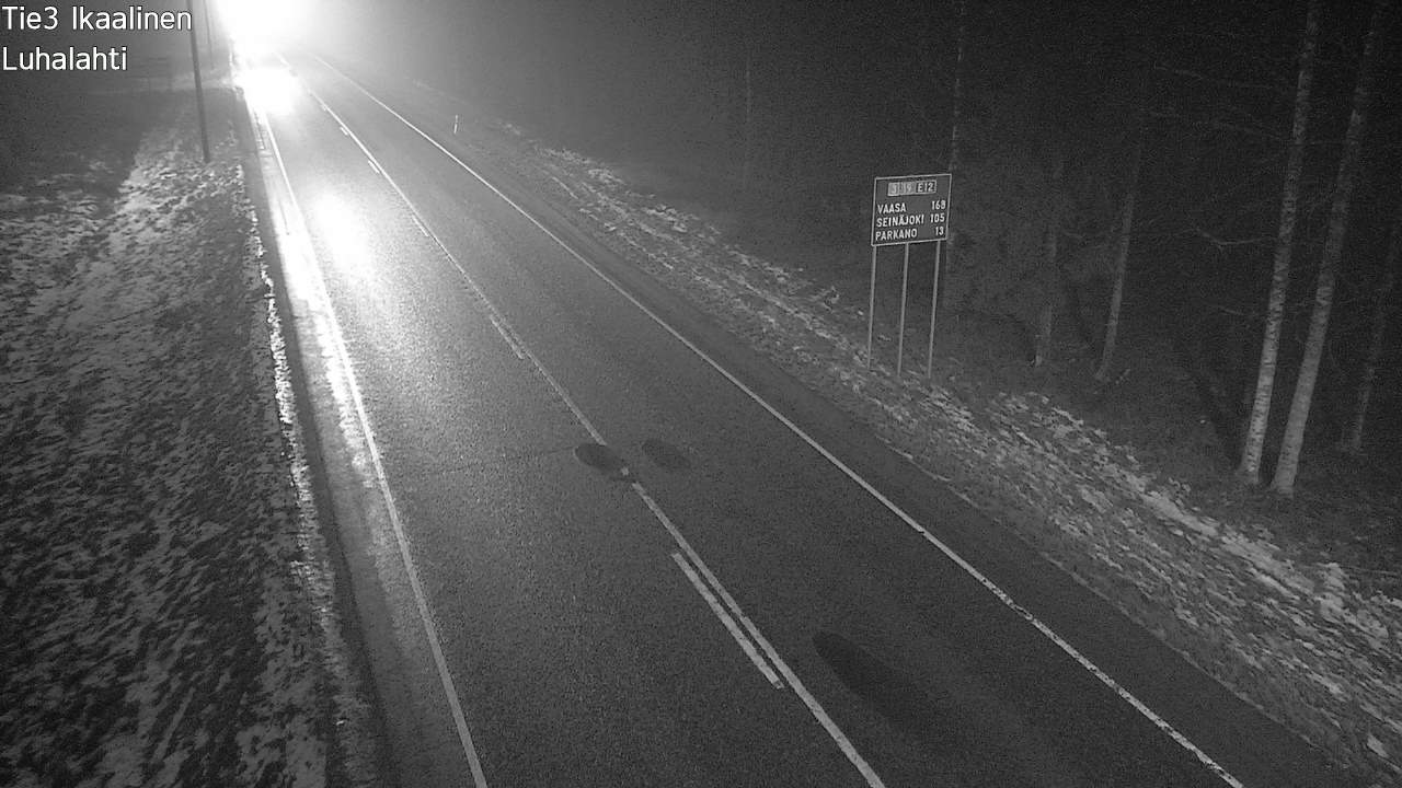 Weather Camera Image Road 3 Ikaalinen, Luhalahti, Ikaalinen, Pirkanmaa