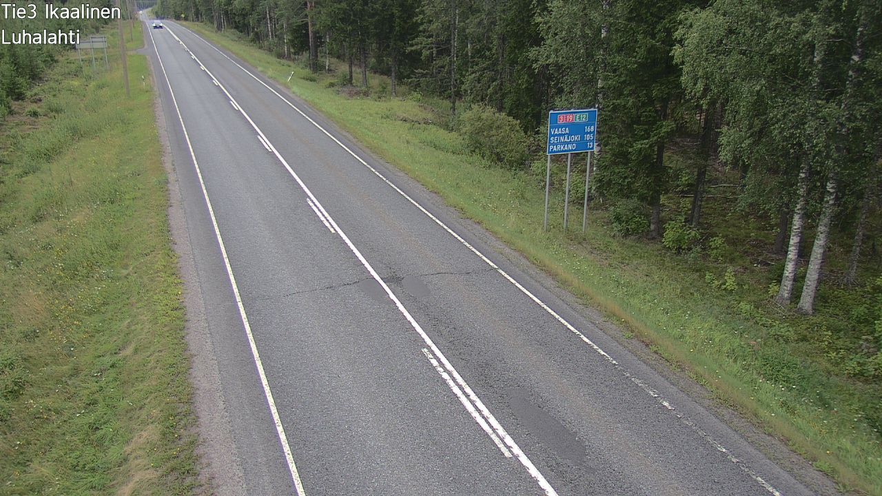 Weather Camera Image Road 3 Ikaalinen, Luhalahti, Ikaalinen, Pirkanmaa