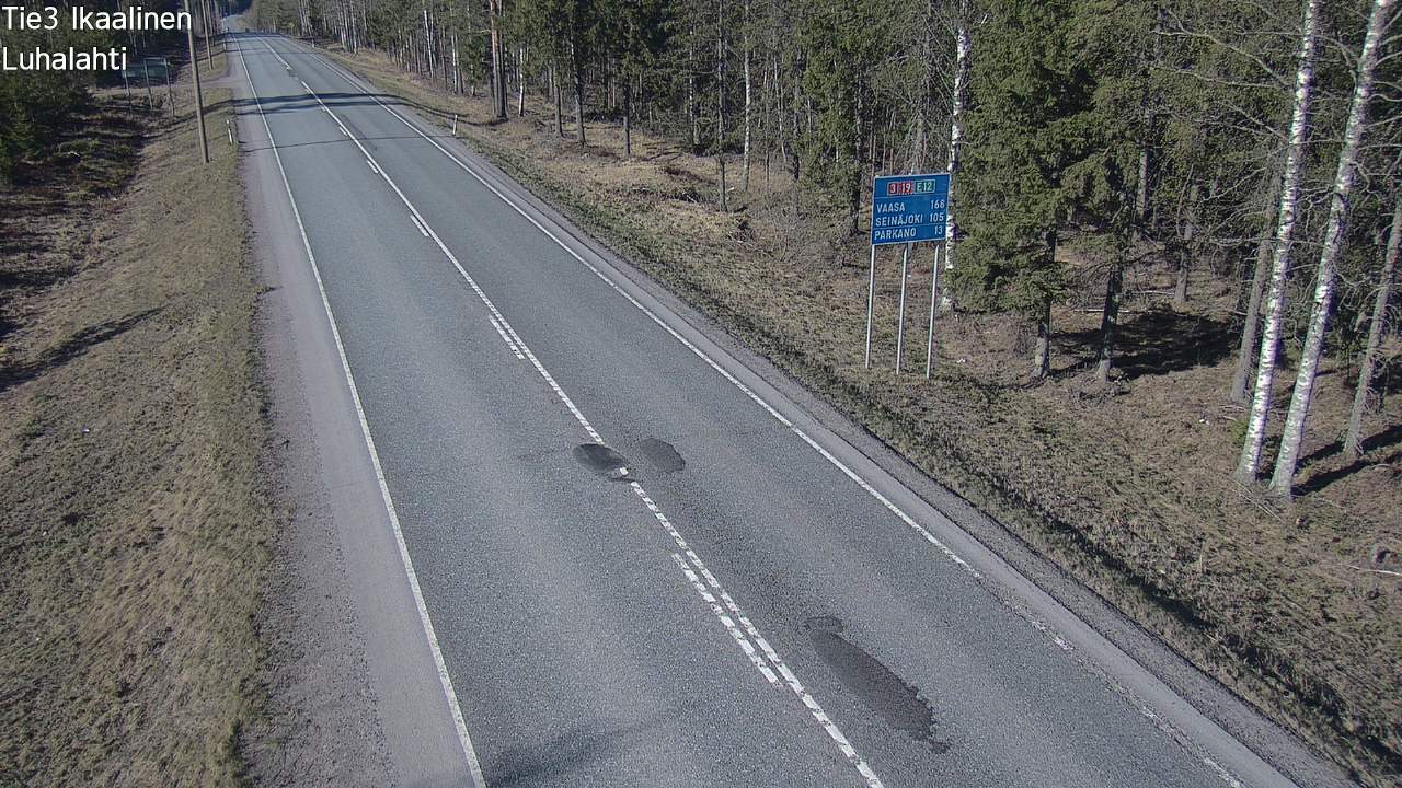 Kelikamerat Kuva Tie 3 Ikaalinen, Luhalahti, Ikaalinen, Pirkanmaa