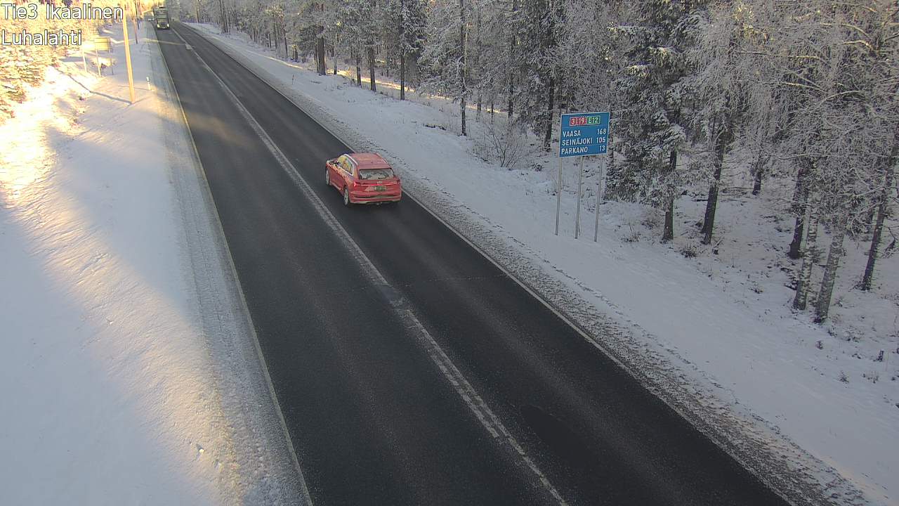 Weather Camera Image Road 3 Ikaalinen, Luhalahti, Ikaalinen, Pirkanmaa