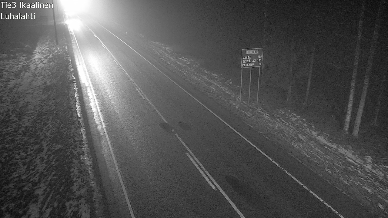 Weather Camera Image Road 3 Ikaalinen, Luhalahti, Ikaalinen, Pirkanmaa