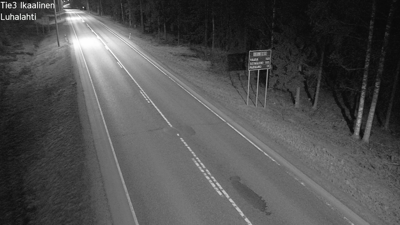 Weather Camera Image Väg 3 Ikaalinen, Luhalahti, Ikaalinen, Pirkanmaa