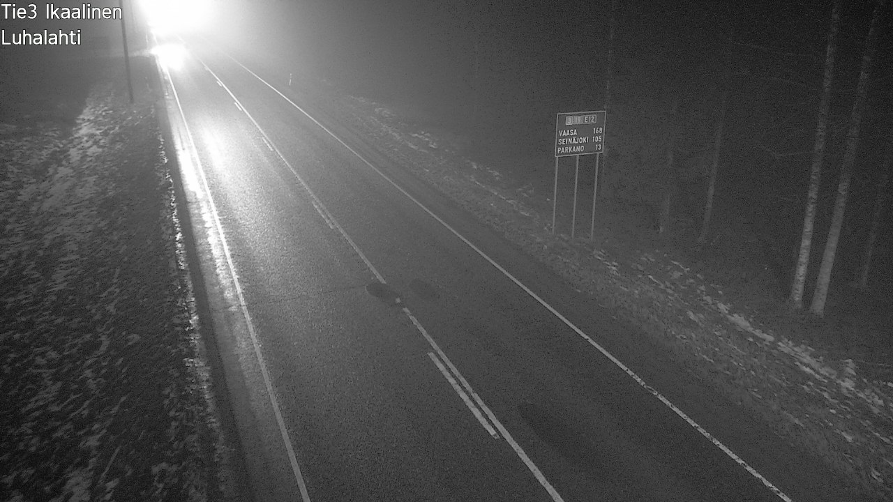 Weather Camera Image Road 3 Ikaalinen, Luhalahti, Ikaalinen, Pirkanmaa