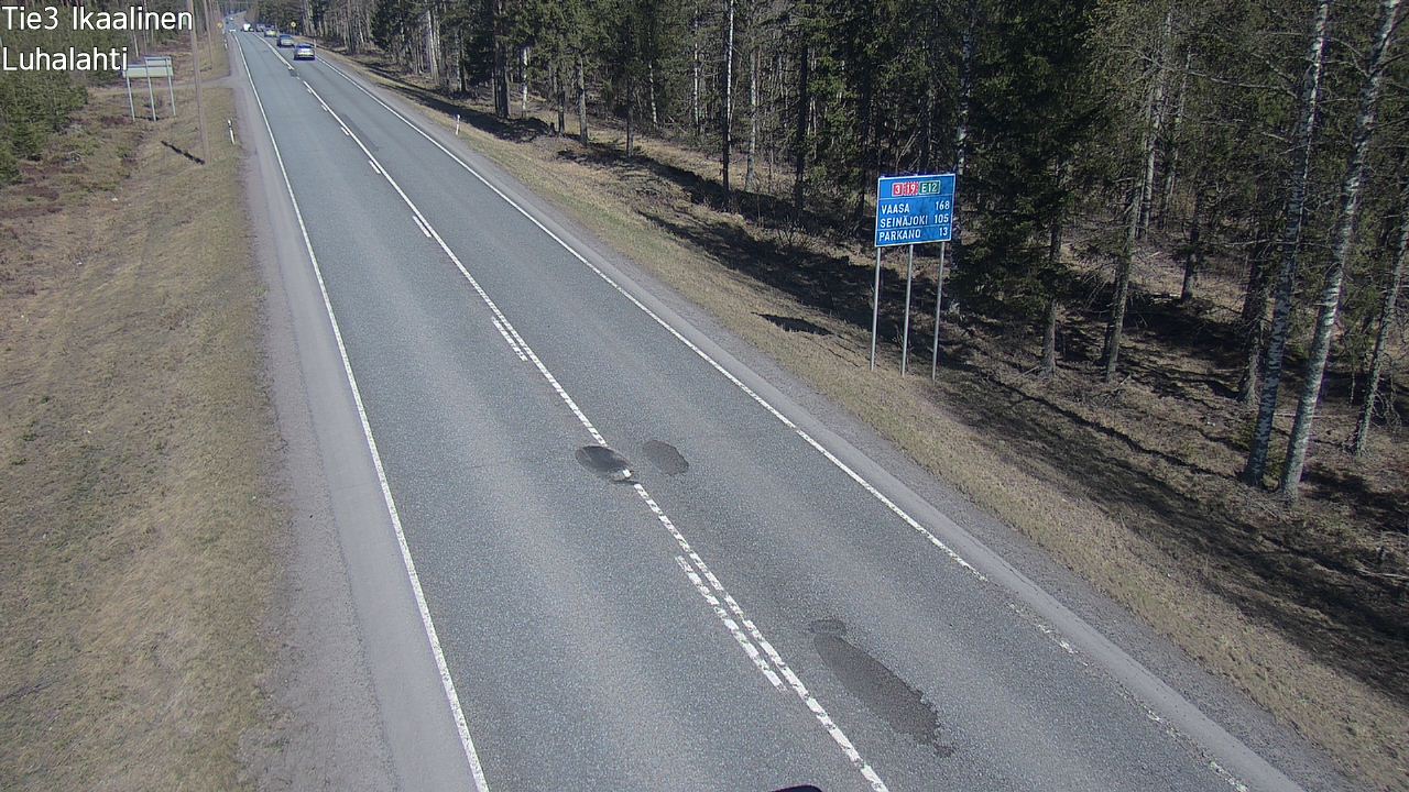 Kelikamerat Kuva Tie 3 Ikaalinen, Luhalahti, Ikaalinen, Pirkanmaa
