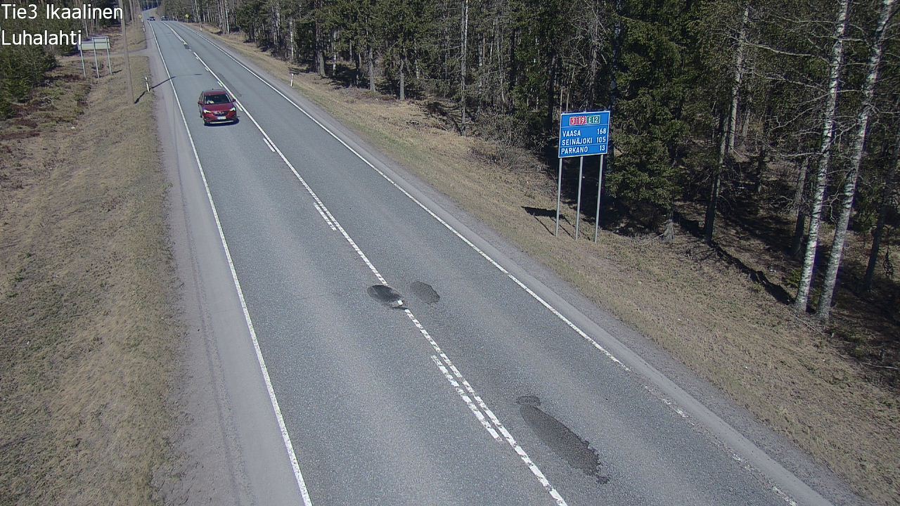 Kelikamerat Kuva Tie 3 Ikaalinen, Luhalahti, Ikaalinen, Pirkanmaa