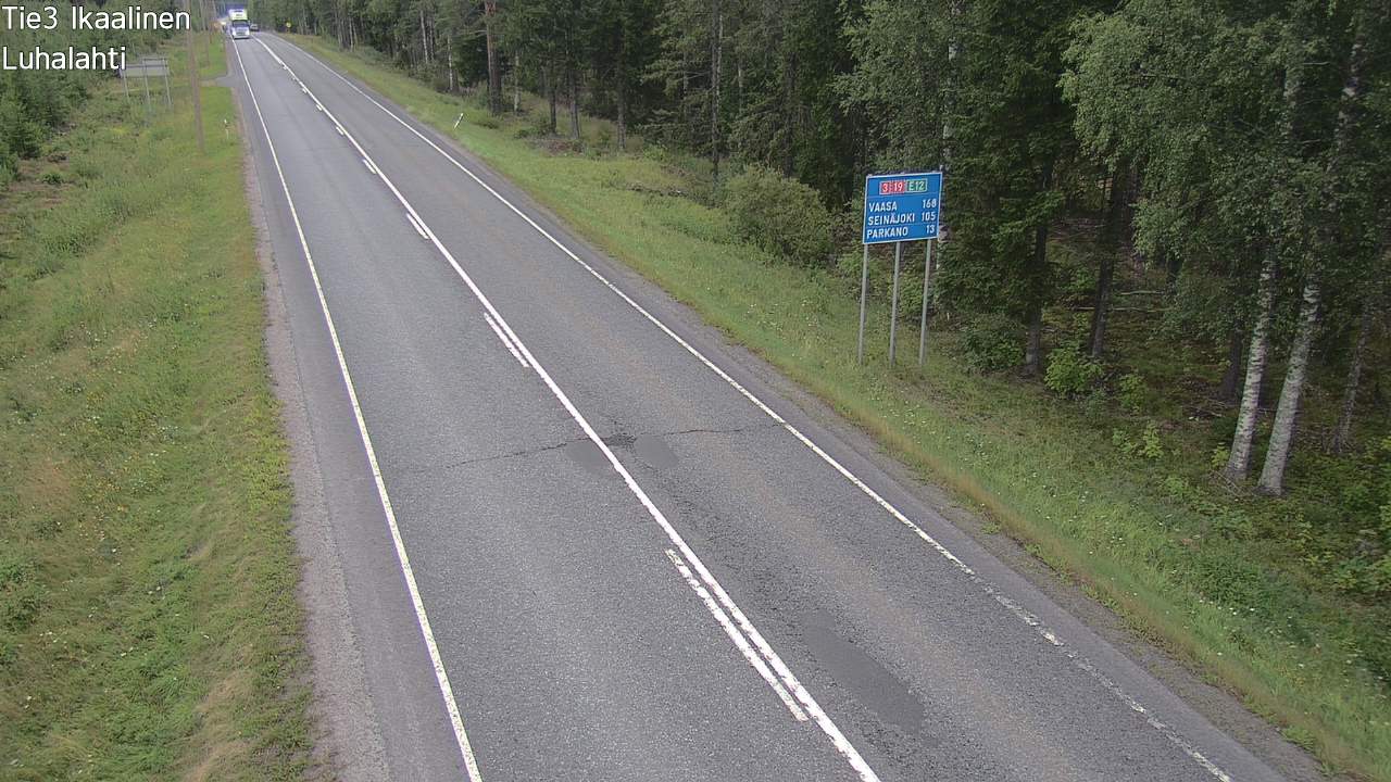 Weather Camera Image Road 3 Ikaalinen, Luhalahti, Ikaalinen, Pirkanmaa