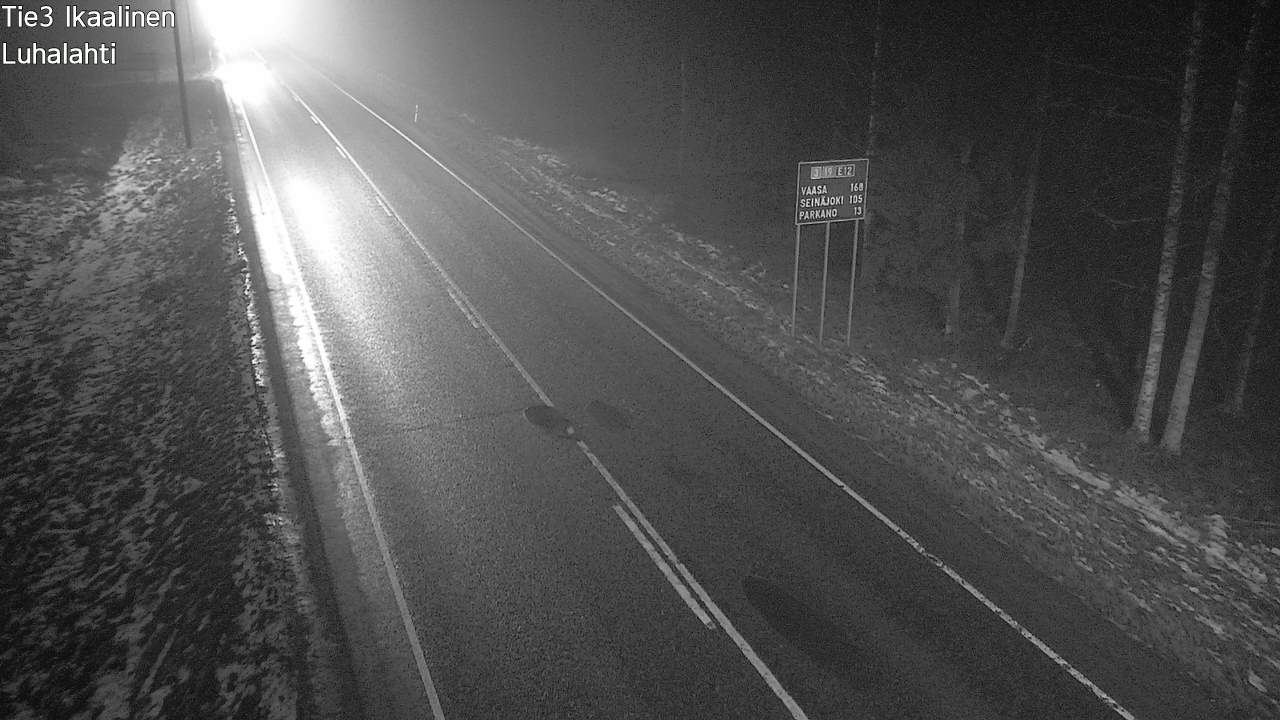 Weather Camera Image Road 3 Ikaalinen, Luhalahti, Ikaalinen, Pirkanmaa