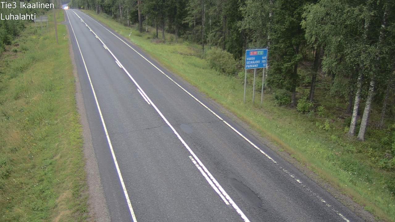 Weather Camera Image Road 3 Ikaalinen, Luhalahti, Ikaalinen, Pirkanmaa