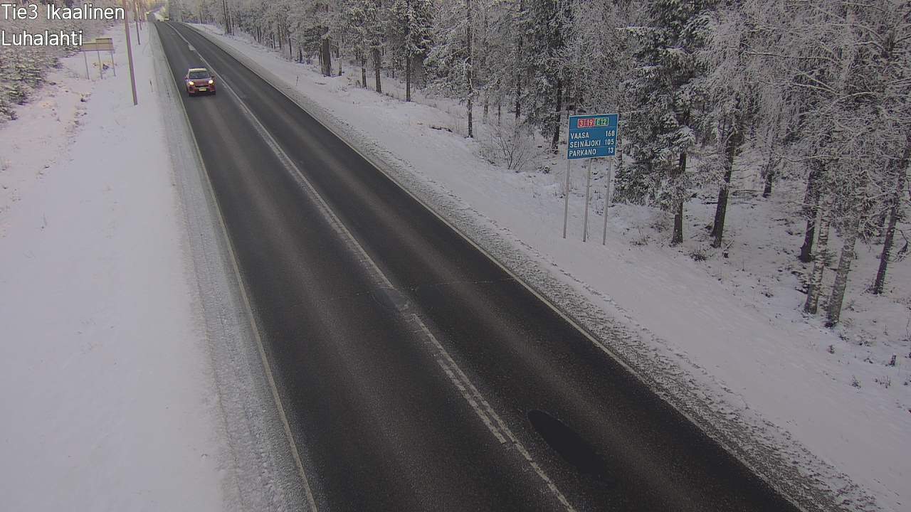 Weather Camera Image Road 3 Ikaalinen, Luhalahti, Ikaalinen, Pirkanmaa