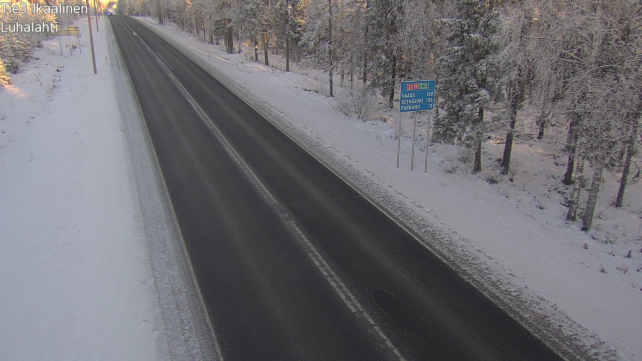 Weather Camera Image Road 3 Ikaalinen, Luhalahti, Ikaalinen, Pirkanmaa
