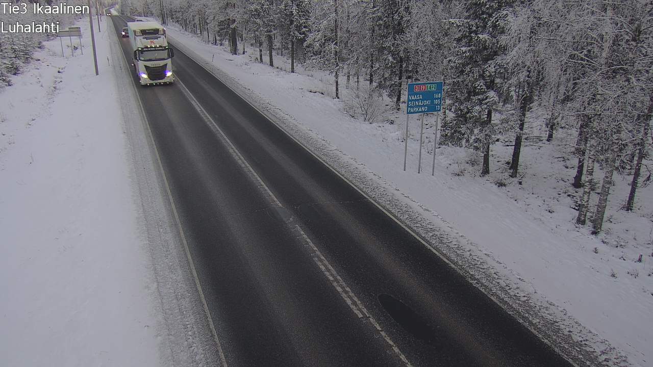 Weather Camera Image Road 3 Ikaalinen, Luhalahti, Ikaalinen, Pirkanmaa