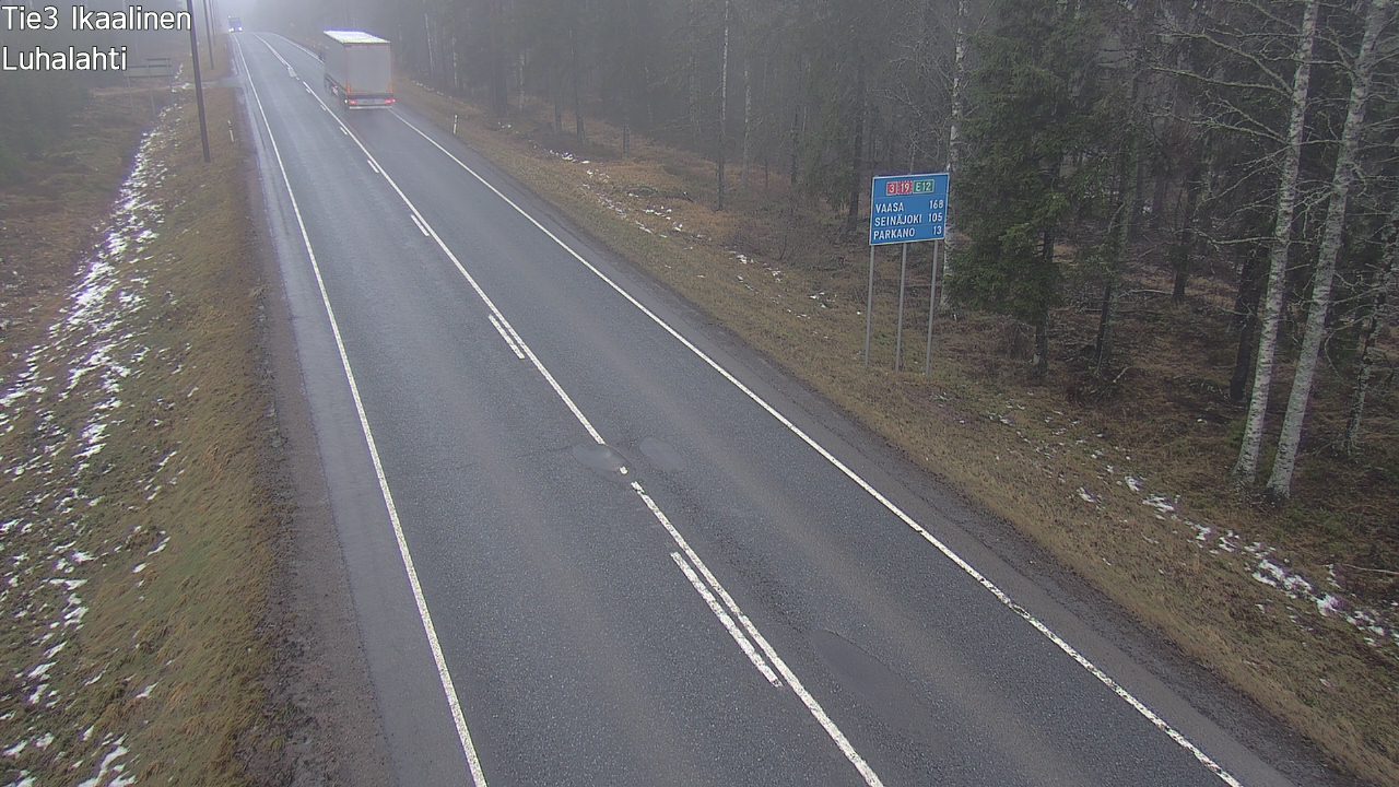 Weather Camera Image Väg 3 Ikaalinen, Luhalahti, Ikaalinen, Pirkanmaa
