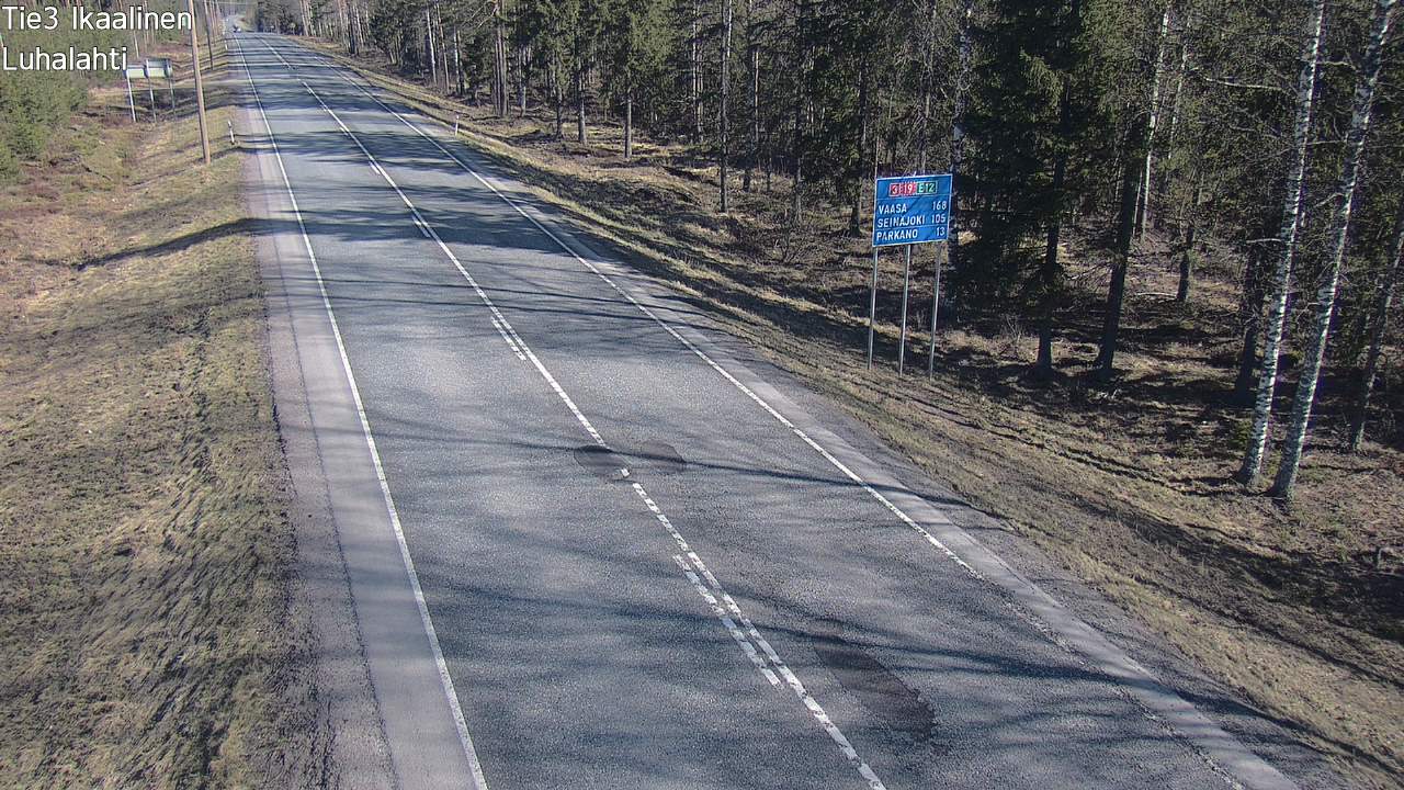 Kelikamerat Kuva Tie 3 Ikaalinen, Luhalahti, Ikaalinen, Pirkanmaa