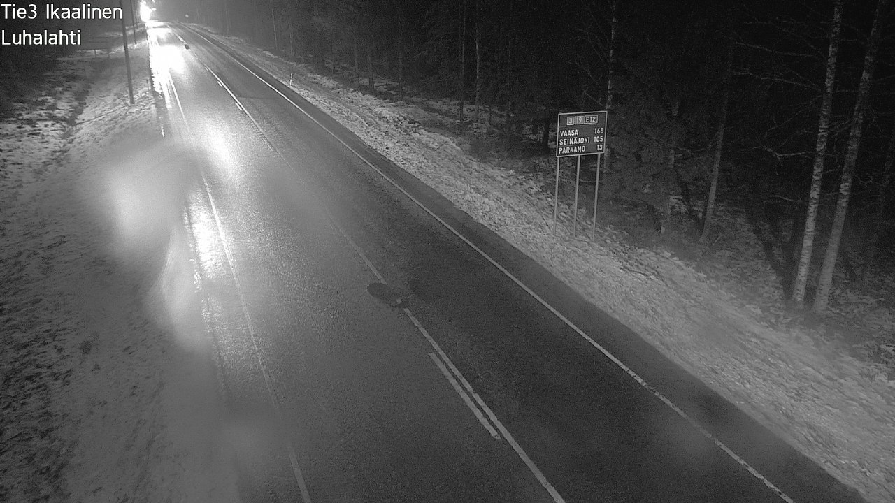 Weather Camera Image Väg 3 Ikaalinen, Luhalahti, Ikaalinen, Pirkanmaa