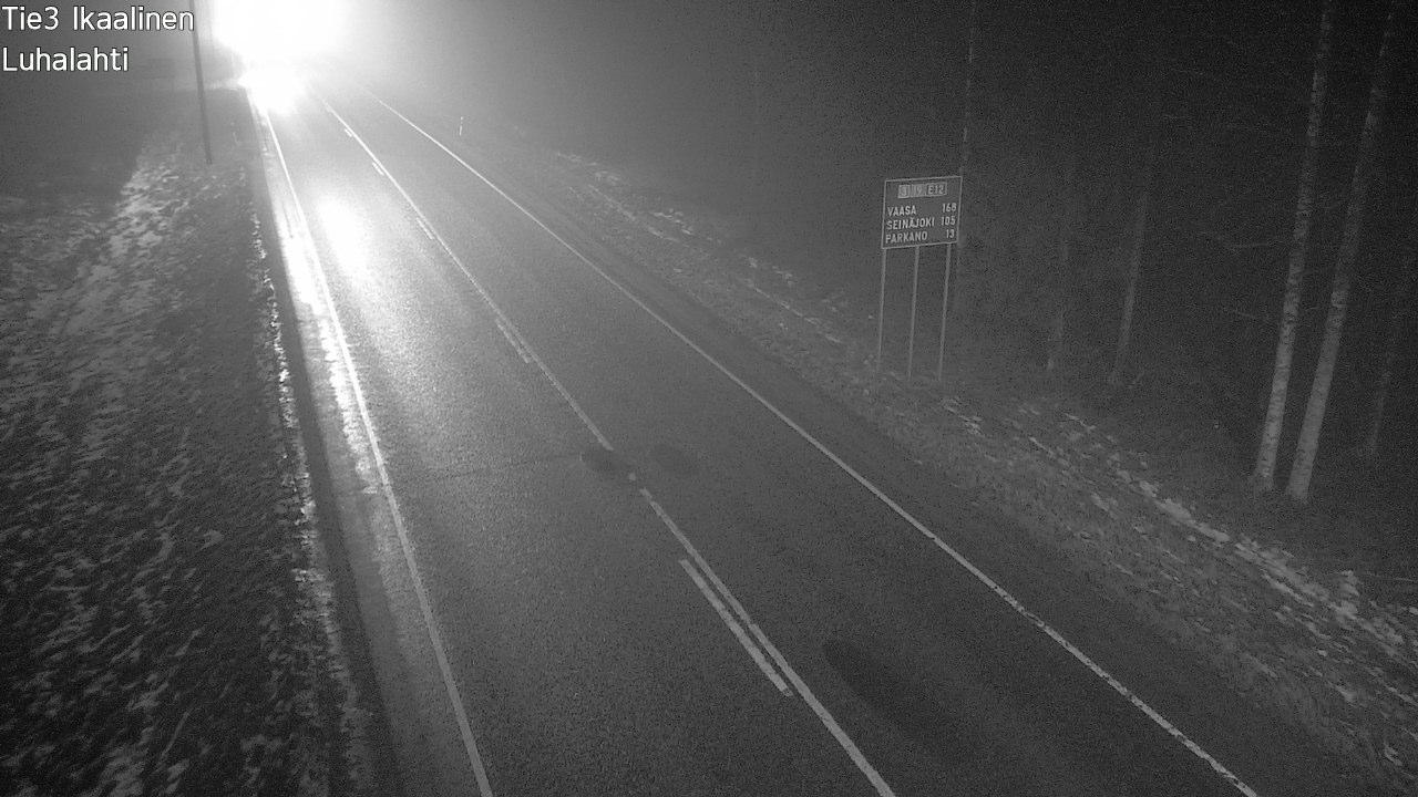 Weather Camera Image Road 3 Ikaalinen, Luhalahti, Ikaalinen, Pirkanmaa