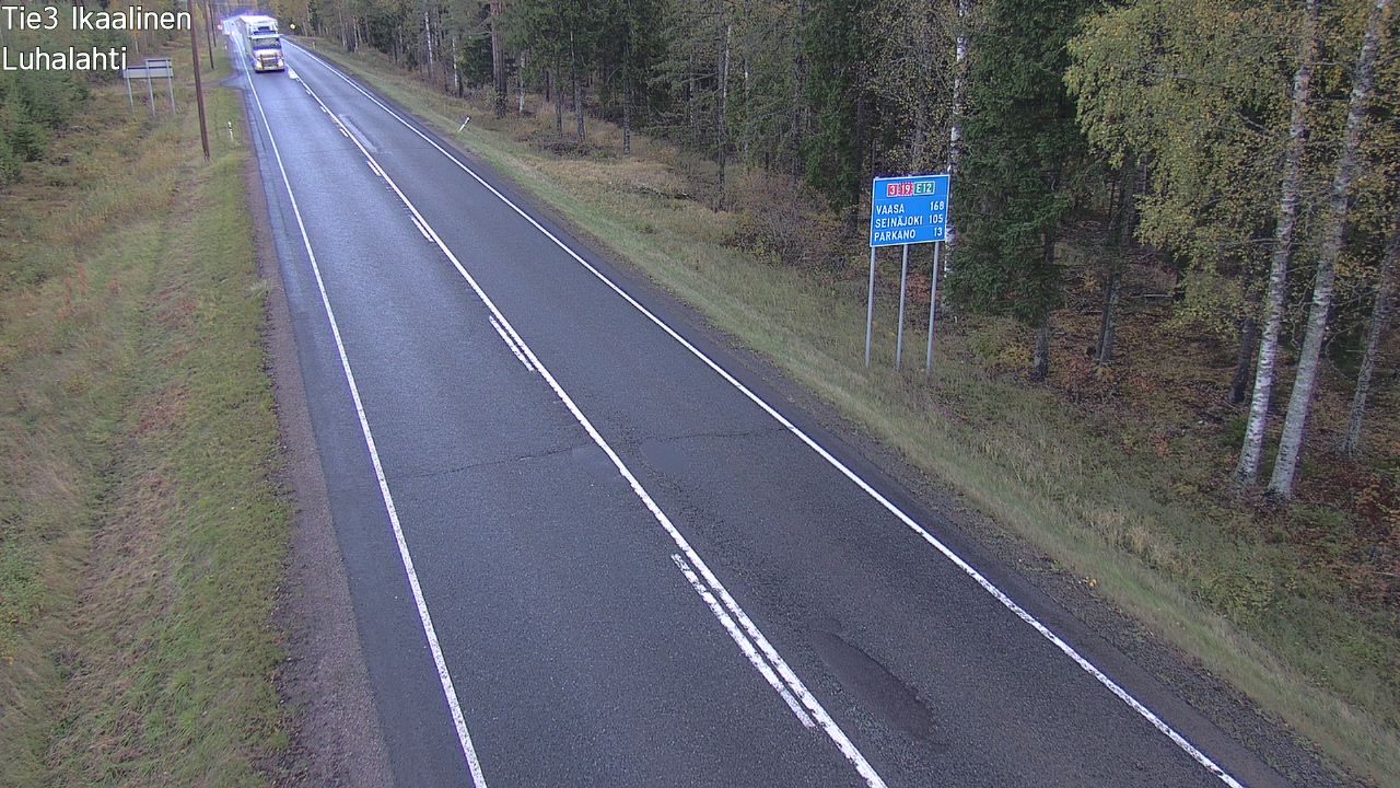 Weather Camera Image Road 3 Ikaalinen, Luhalahti, Ikaalinen, Pirkanmaa